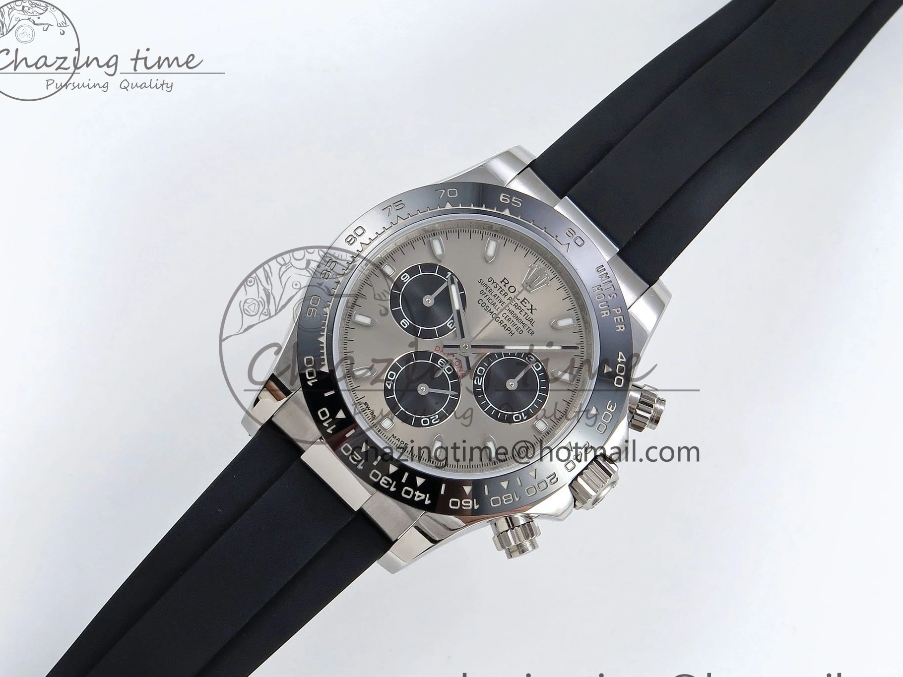 MiroTime 0314 Daytona 116519 VRF 1:1 Best Edition Gray Dial on Oysterflex Rubber Strap A Classic 1641